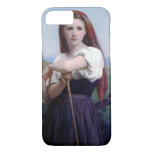 Junge Shepherdess, Bouguereau Case-Mate iPhone Hülle