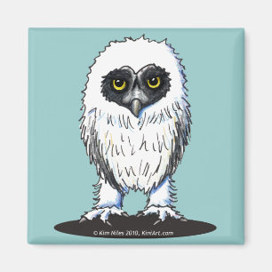 Junge spektakuläre Owl Magnet