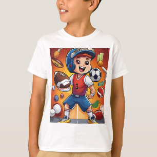 Junge Sporthemd T-Shirt