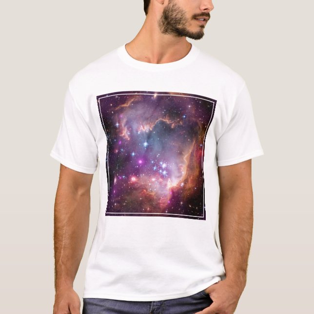 Junge Sterne in der kleinen Zauberwolke. T-Shirt (Vorderseite)
