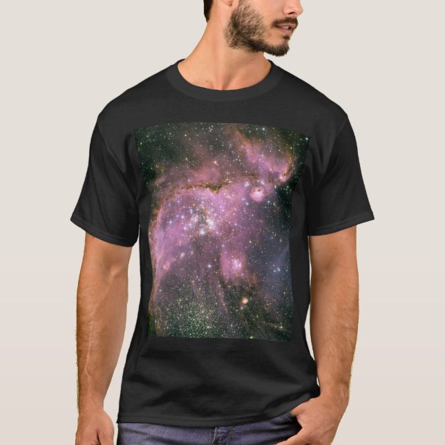 Junge Sterne zeichnen Gas mit starken Abflüssen T-Shirt (Vorderseite)