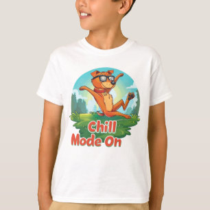 Junge T - Shirt im Chill-Dog-Modus