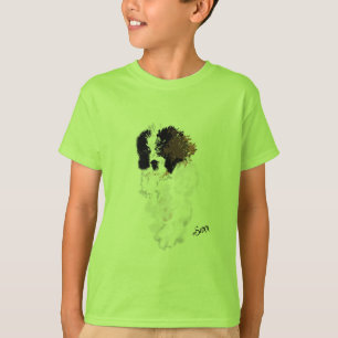 Junge T - Shirt: Saint Bernard Puppy T-Shirt