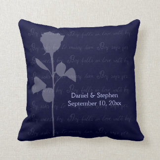 Junge trifft Jungen Kissen