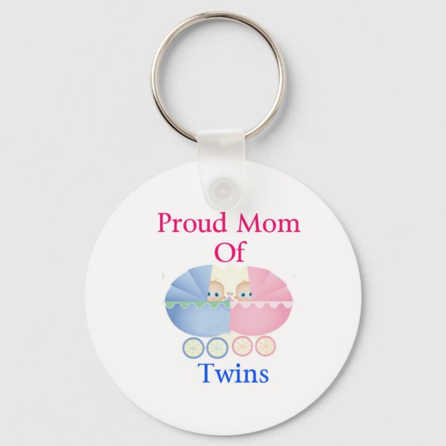 Junge Twins Schlüsselanhänger (Vorderseite)