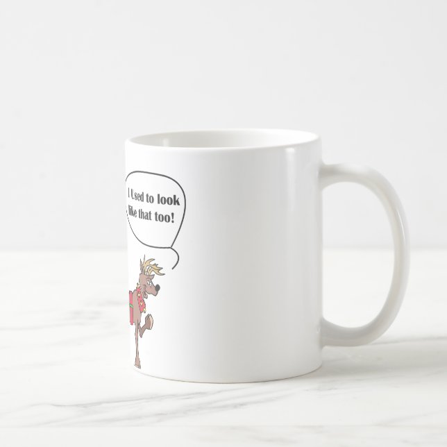 Junge u. alte Rotwild Tasse (Rechts)