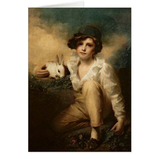 Junge und Kaninchen, c.1814 (Vorne)