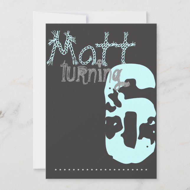 Junge und Mädchen Gymnastik Geburtstag Einladung (Vorderseite)