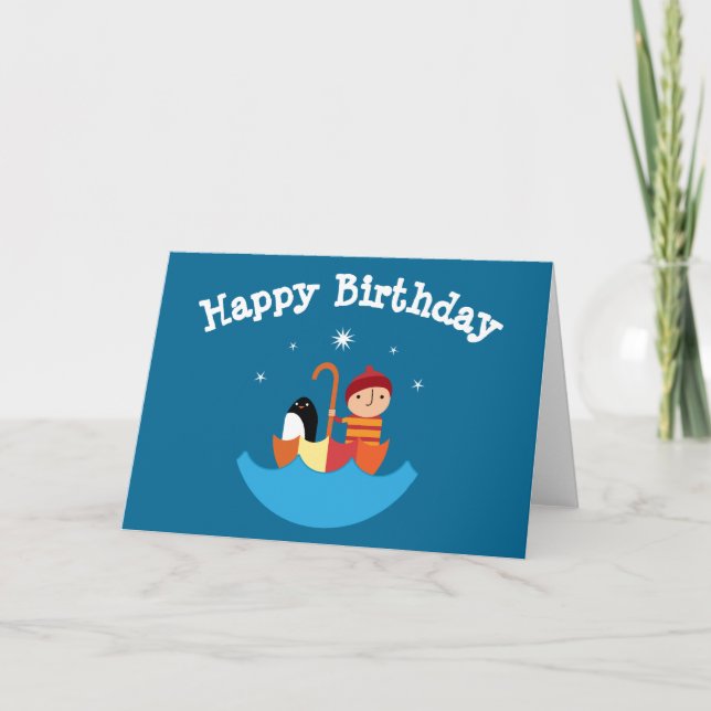 Junge verloren und fand Freundschaft Metal Lunchbo Karte (Vorderseite)