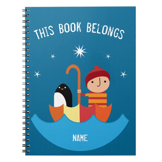 Junge verloren und fand Freundschaft Metal Lunchbo Notizblock (Vorderseite)