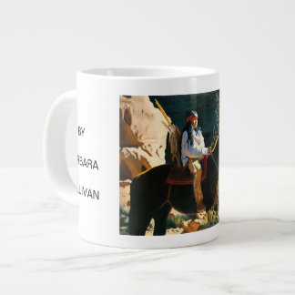JUNGE WACHE DURCH BARBARA SULLIVAN Jumbo-Tasse