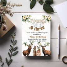 Junge wilde und drei Kinder Geburtstagsparty