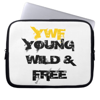 JUNGE WILDE UND FREIE LAPTOP-HÜLSE YWF LAPTOPSCHUTZHÜLLE