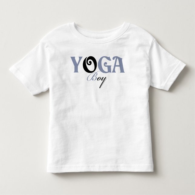 Junge Yoga, Yoga für Sport und Kinder. Kleinkind T-shirt (Vorderseite)