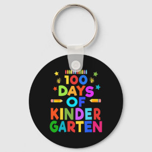 Jungen 100 Tage Kindergartenfest Kindergif Schlüsselanhänger