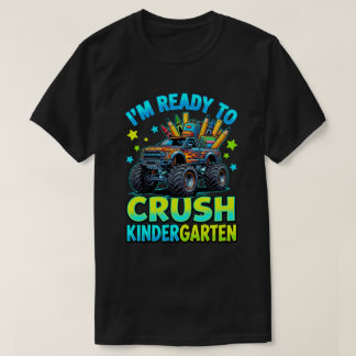Jungen 1. Tag im Kindergarten Zurück zur Schule T- T-Shirt