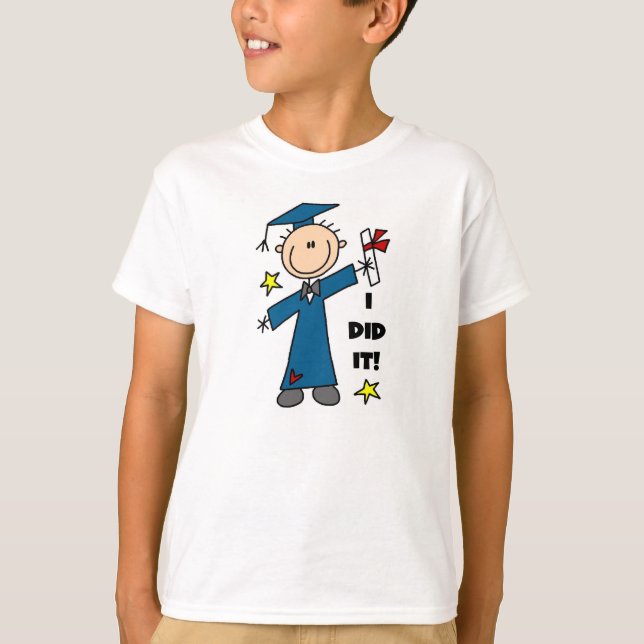 Jungen-Absolvent T-Shirt (Vorderseite)