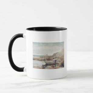 Jungen auf dem Strand Tasse