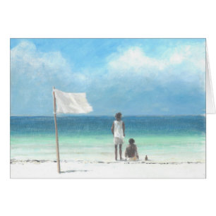 Jungen auf Strand Kenia