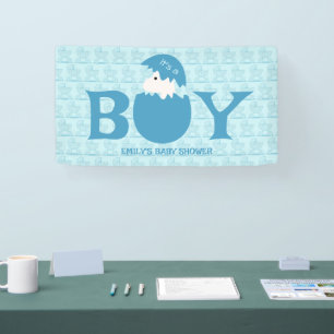 Jungen-Baby-Geschlechtsenthüllungsfeier Banner