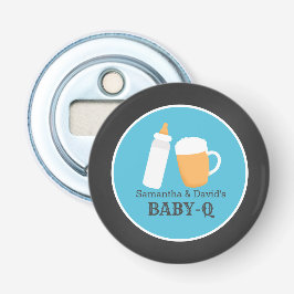 Jungen-Baby Q verbindet Bier-Babyparty Flaschenöffner