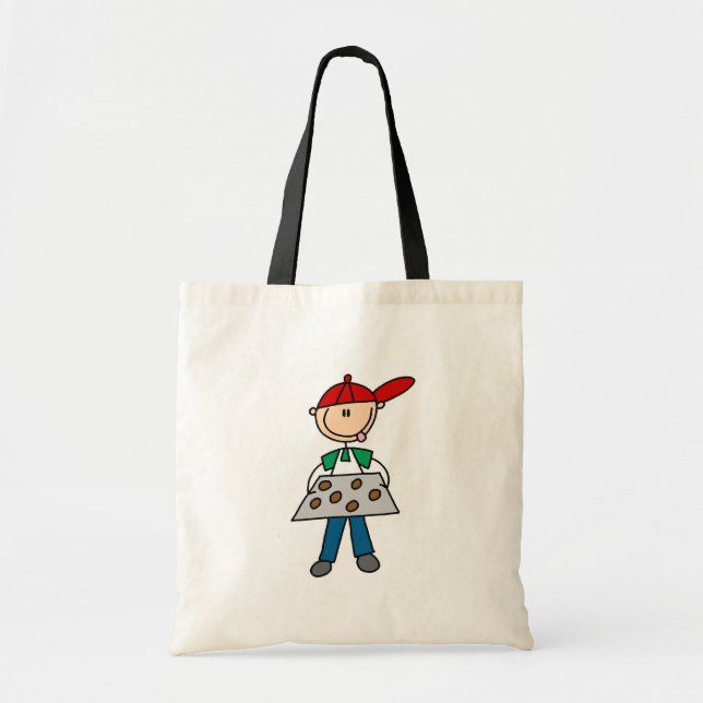 Jungen-Backen-Plätzchen-Tasche Tragetasche (Vorne)