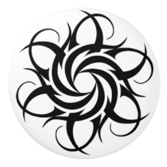 Jungen-Badezimmer-Küchen-Schlafzimmer Keramikknauf (Vorderseite)