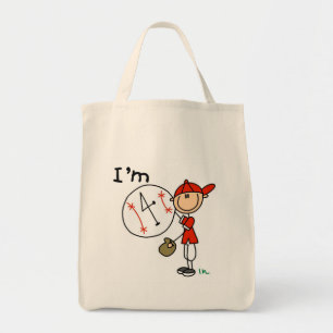 Jungen Baseball Ich bin 4 T-Shirts und Geschenke Tragetasche