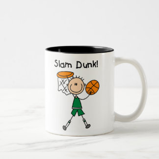 Jungen-Basketball-Slam Dunk Zweifarbige Tasse