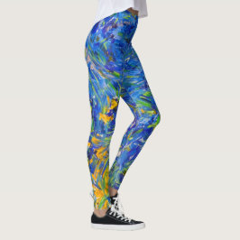 Jungen-Blau-Leggings Leggings