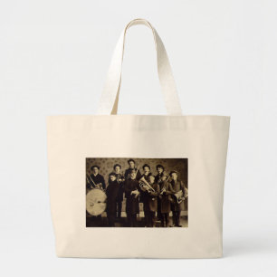 Jungen Blechbläserband, Warsaw Indiana Vintage Jumbo Stoffbeutel