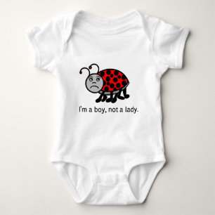 Jungen-Dame Bug Baby Strampler