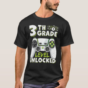 Jungen der dritten Klasse erster Schultag T-Shirt