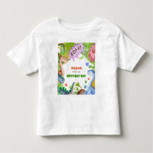 Jungen-Dinosaurier 4. Geburtstagseinladung