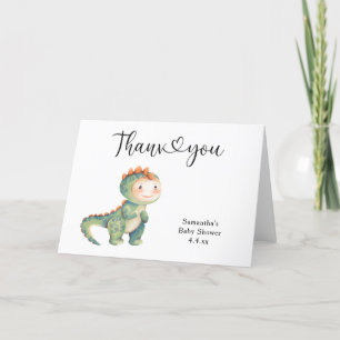 Jungen-Dinosaurier Danke Baby-Party 