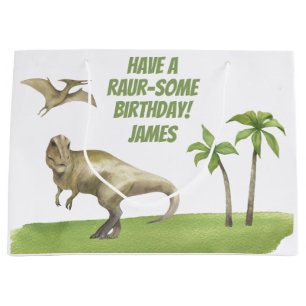 Jungen Dinosaurier Geburtstag Große Geschenktüte