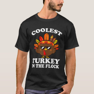 Jungen Erntedank für Kinder Kleinkinder Coole Türk T-Shirt
