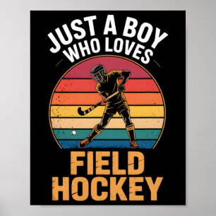 Jungen Feldhockey _1 Poster