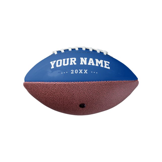 Jungen Geburtstagsgeschenk Idee personalisierter M Football (Gedreht 270)