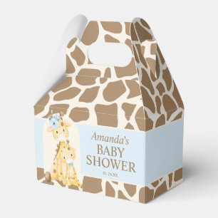 Jungen-Giraffen-Baby-Shower-Giebel-Box Geschenkschachtel