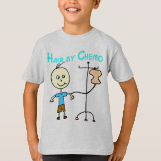 Jungen-Haar durch Chemo T-Shirt