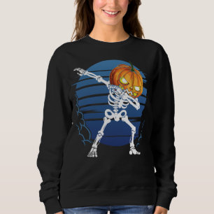Jungen Halloween Shirt, Dabbing Skelett Shirt