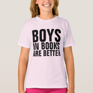 JUNGEN IN BÜCHERN SIND BESSERE T-SHIRTS