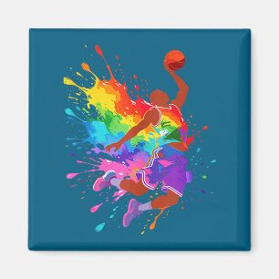 Jungen Kinder Basketballspieler Bball Tank Top Magnet