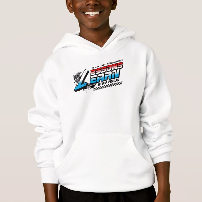 JUNGEN/KINDER FOKUS-LEKTIONEN GELERNT PULLOVER HOO (Vorderseite)