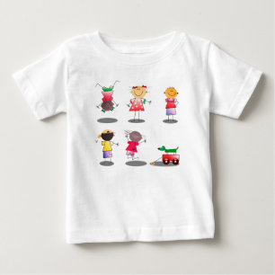 Jungen, Kinder, Mädchen Baby T-shirt