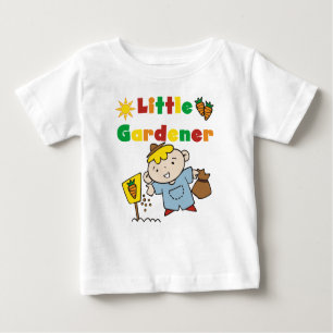 Jungen-kleine Gärtner-T-Shirts und Geschenke Baby T-shirt