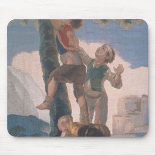 Jungen-Klettern Francisco Jose de Goya y Lucientes Mousepad