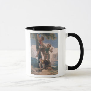 Jungen-Klettern Francisco Jose de Goya y Lucientes Tasse