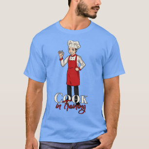 Jungen kochen in der Ausbildung T-Shirt